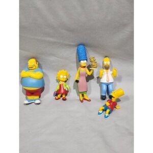 2007‎ The Simpsons Movie Collectible Action Figures Toys *Missing Maggie* Bart